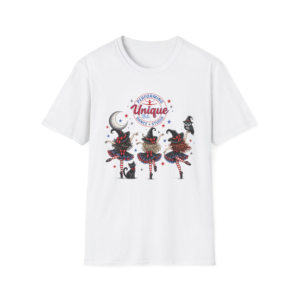 ADULT Witches 'Performing Unique' T-Shirt — Halloween Dance Graphic Tee