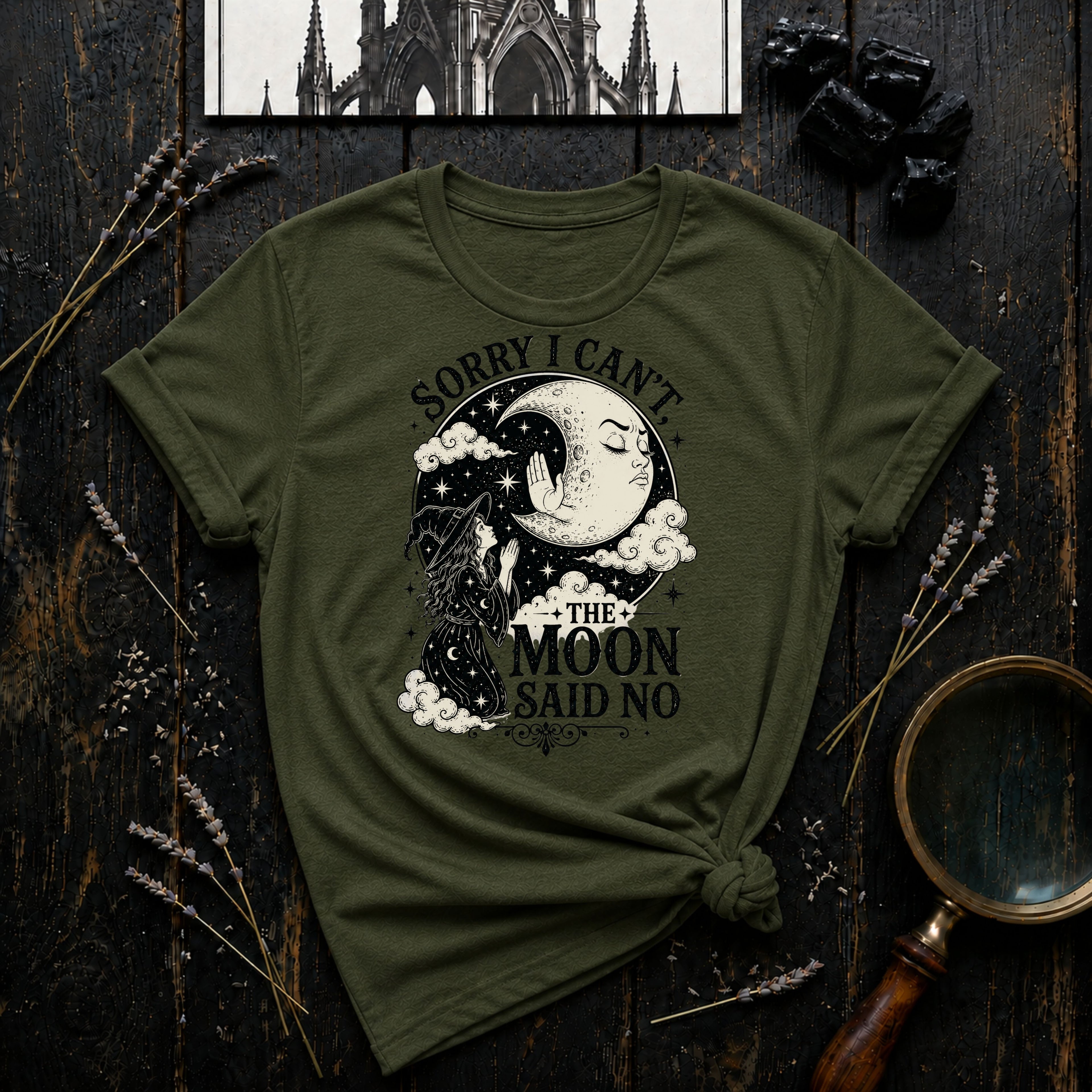 Sorry I Can't, The Moon Said No T-Shirt