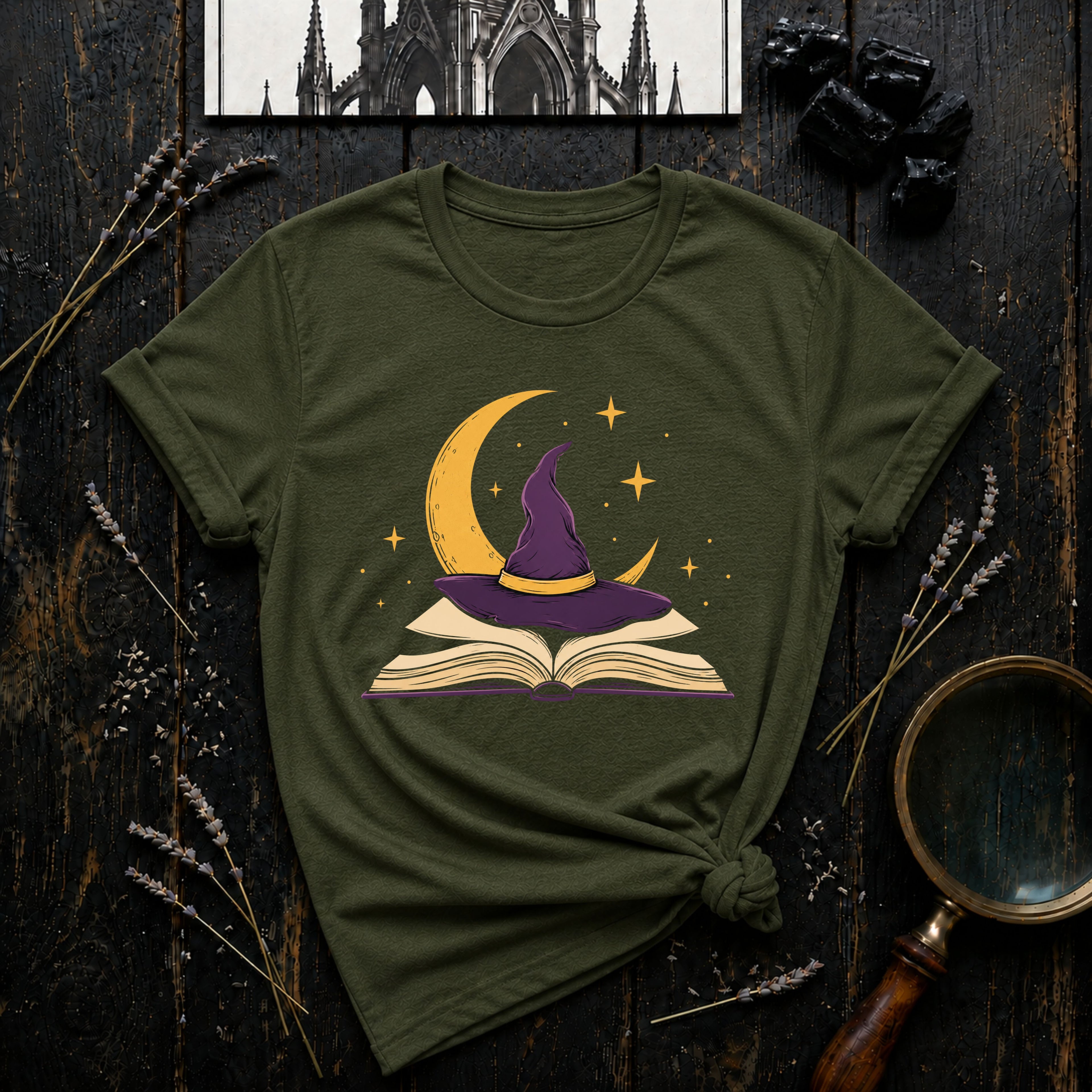 Witch Hat & Moon T-Shirt