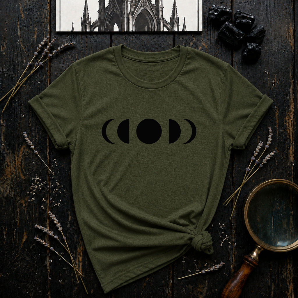 Minimal Moon Phase  T-Shirt