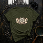 Wiccan Triple Moon Pentacle T-Shirt