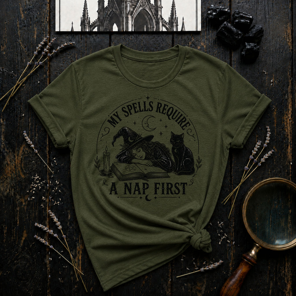 My Spells Require a Nap First T-Shirt