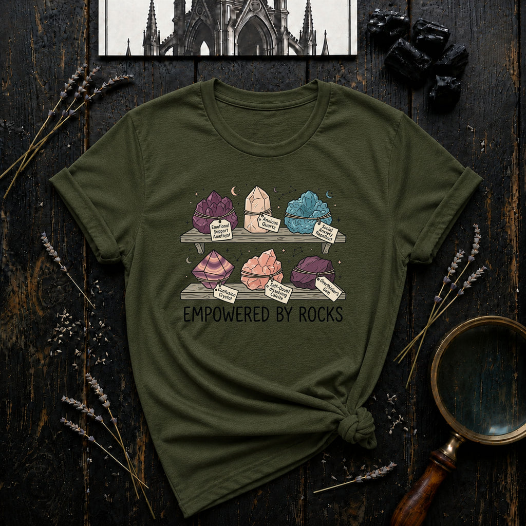 Empowered by Rocks T‑Shirt