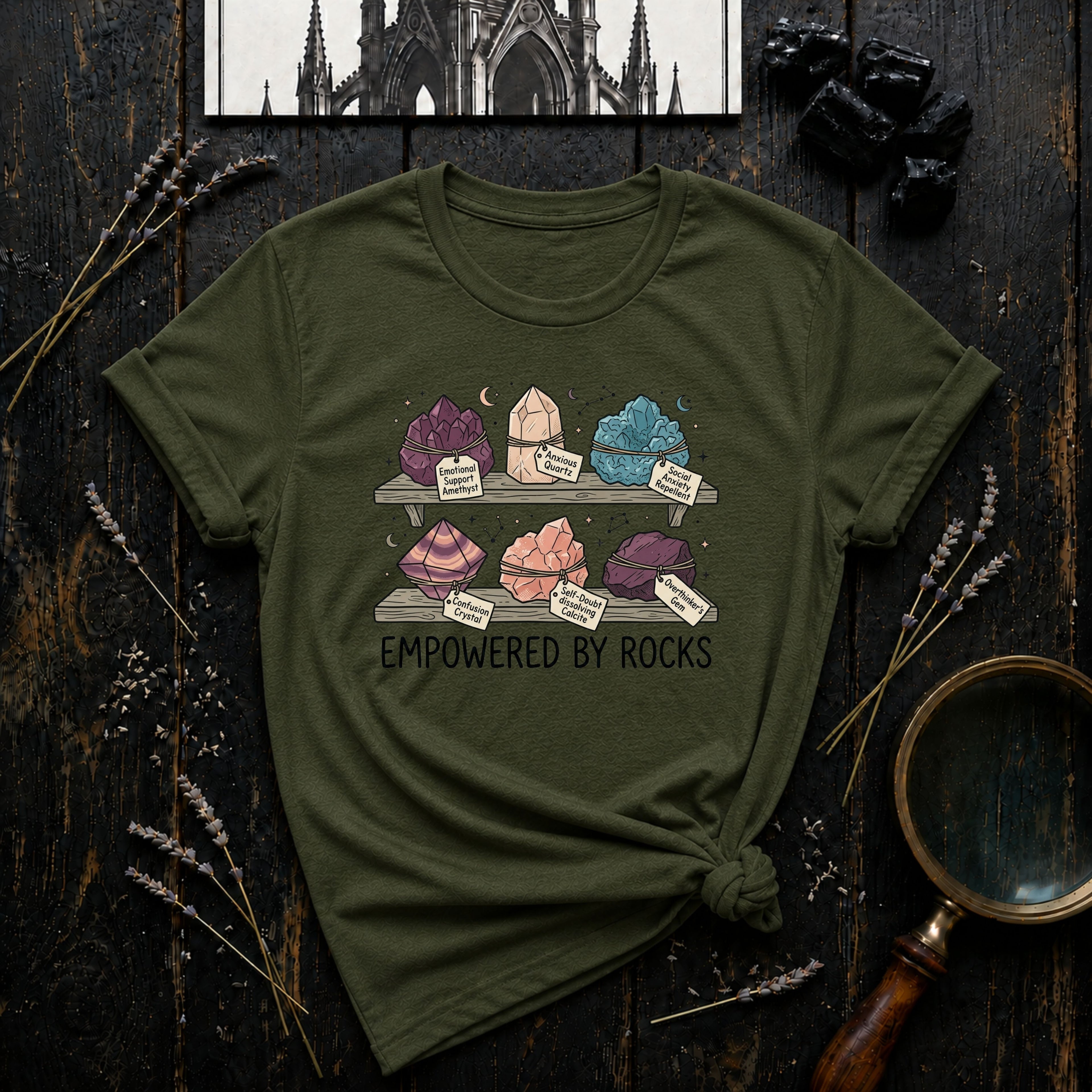 Empowered by Rocks T‑Shirt