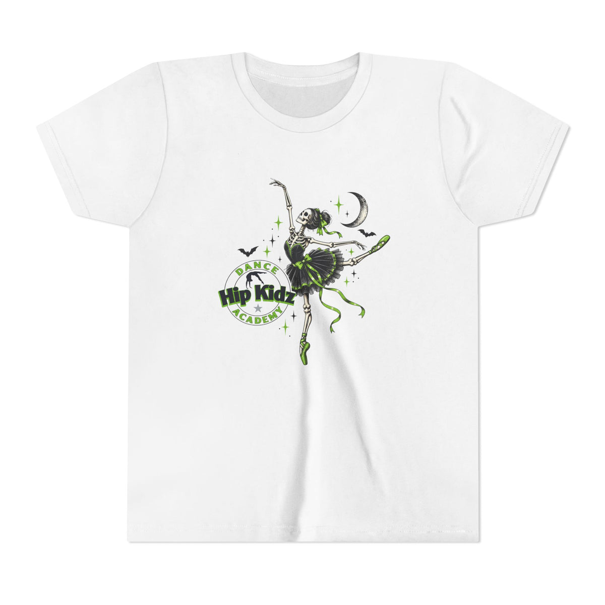 Hip Kidz Dance Youth Tee – Ballet Dancer Graphic Shirt