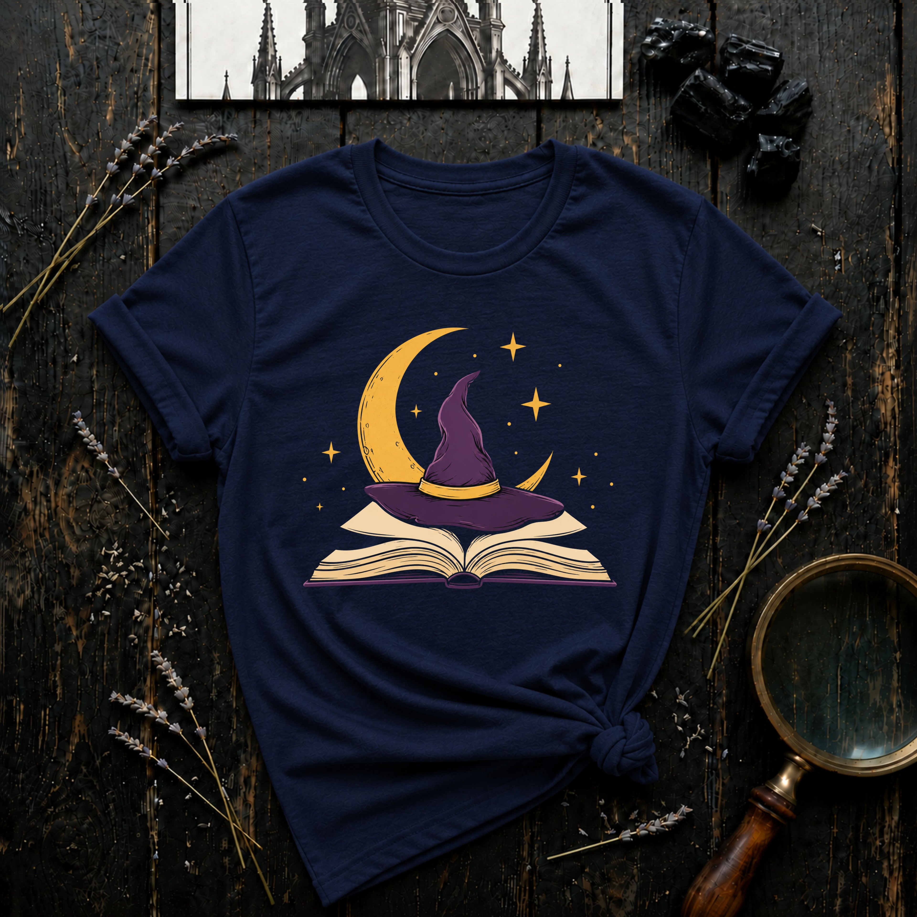 Witch Hat & Moon T-Shirt