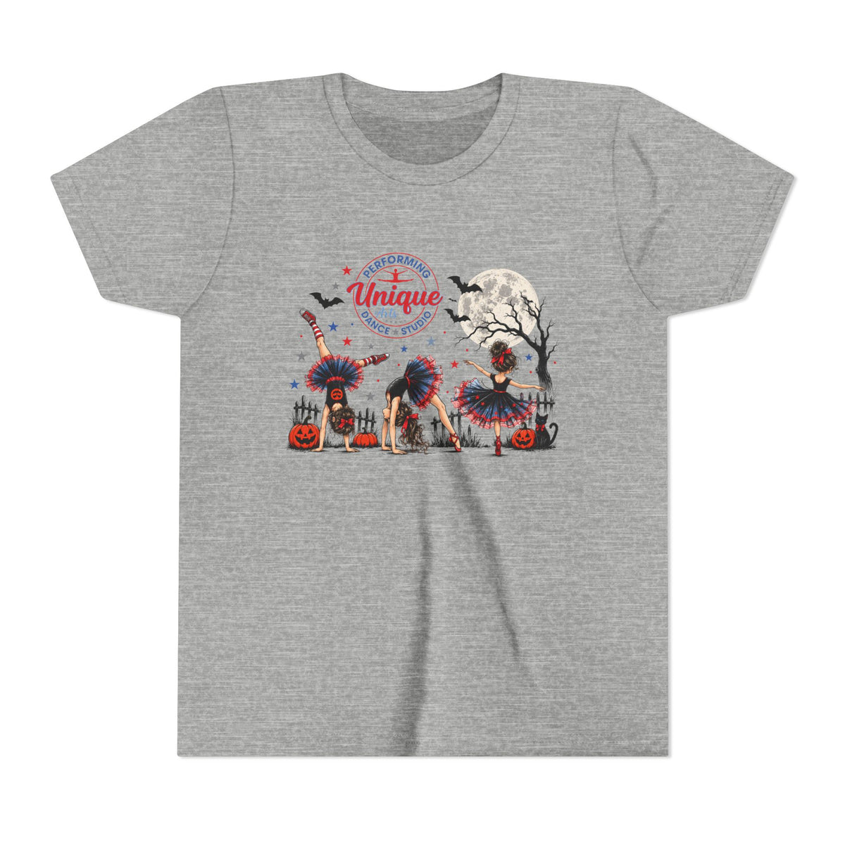 Unique Performing Arts Youth Tee – Kids  Graphic Shirt