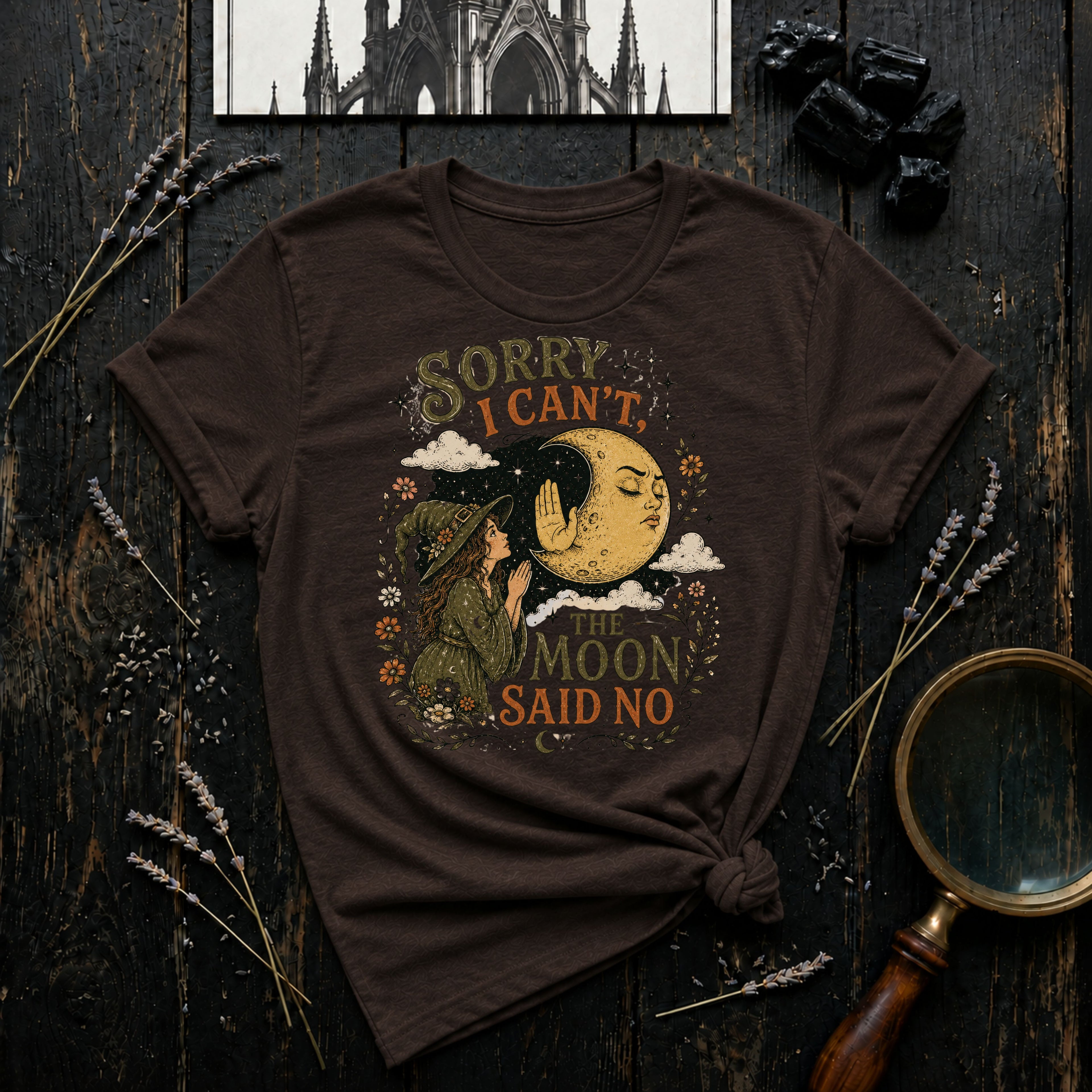 Sorry I Can't, Moon Said No T-Shirt