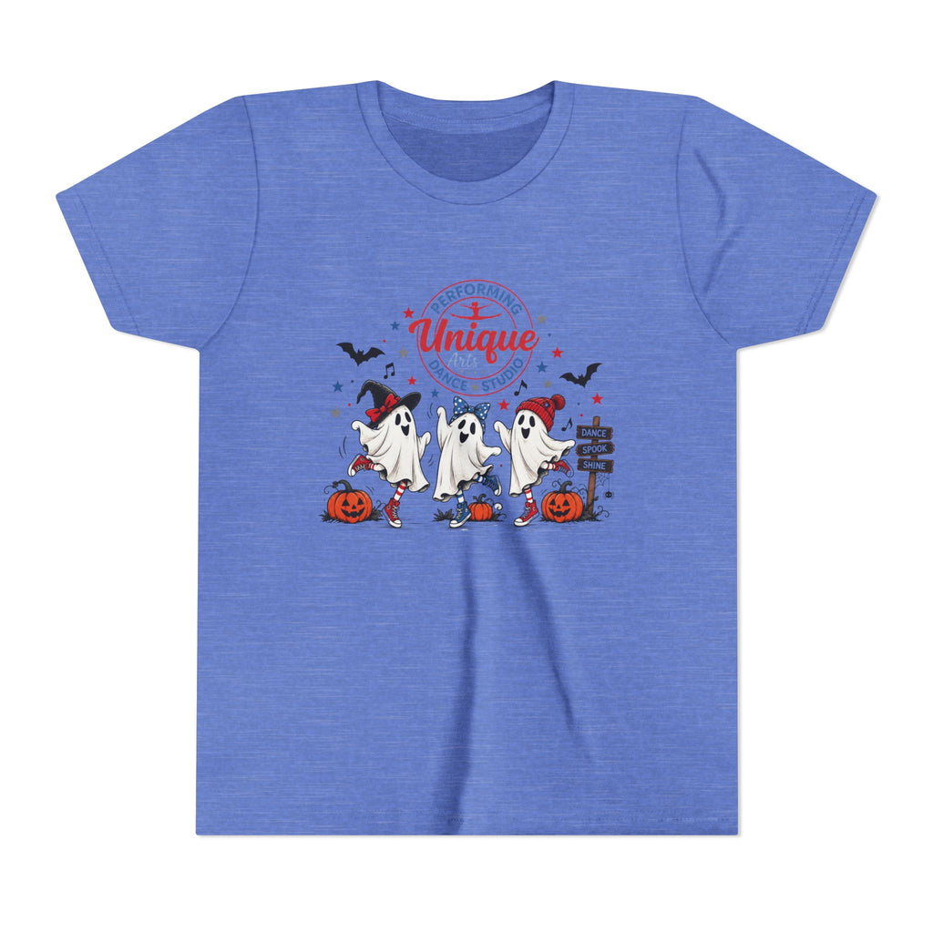 Unique Performing Arts Youth Tee – Ghosts Graphic Shirt