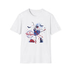ADULT Skeleton Ballerina 'Performing Unique' T-Shirt — Halloween Dance Graphic Tee