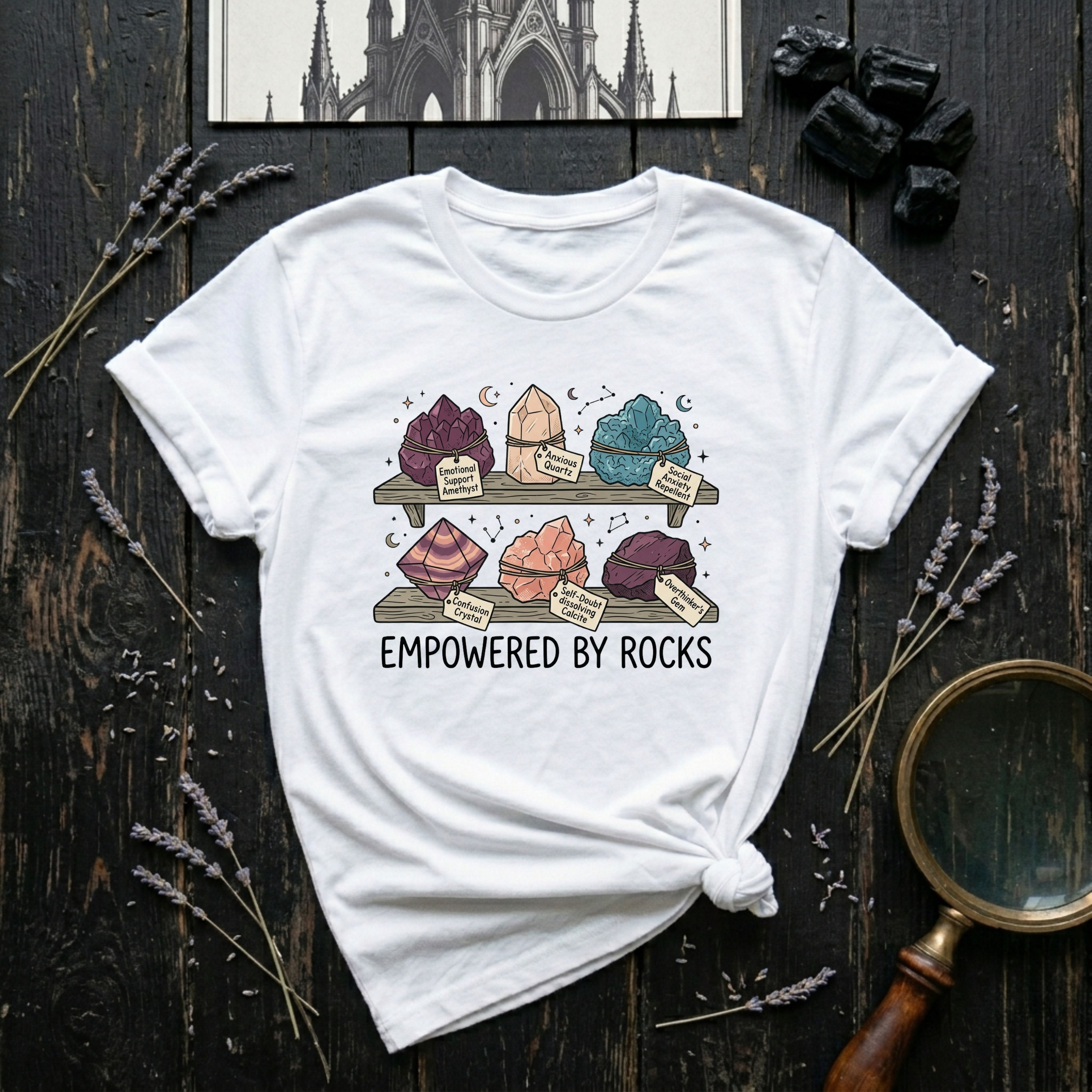 Empowered by Rocks T‑Shirt