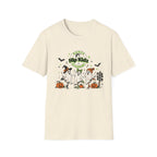 ADULT Hip Kidz Dance Academy Halloween T-Shirt — Cute Ghosts & Pumpkin Dance Tee