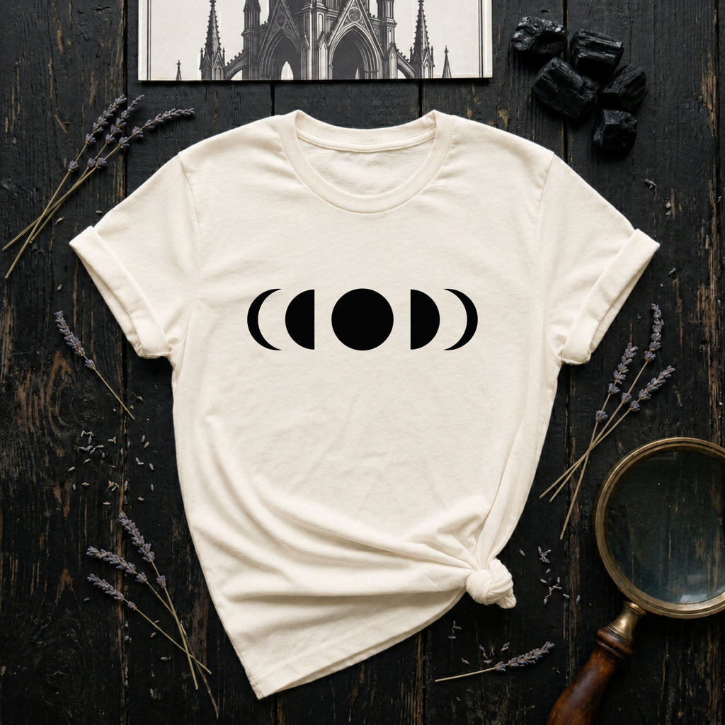 Minimal Moon Phase  T-Shirt