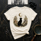 "Cat and Moon 1" T-Shirt