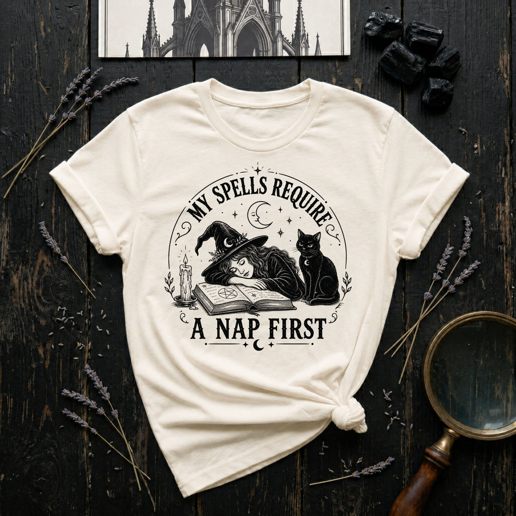 My Spells Require a Nap First T-Shirt