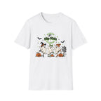 ADULT Hip Kidz Dance Academy Halloween T-Shirt — Cute Ghosts & Pumpkin Dance Tee