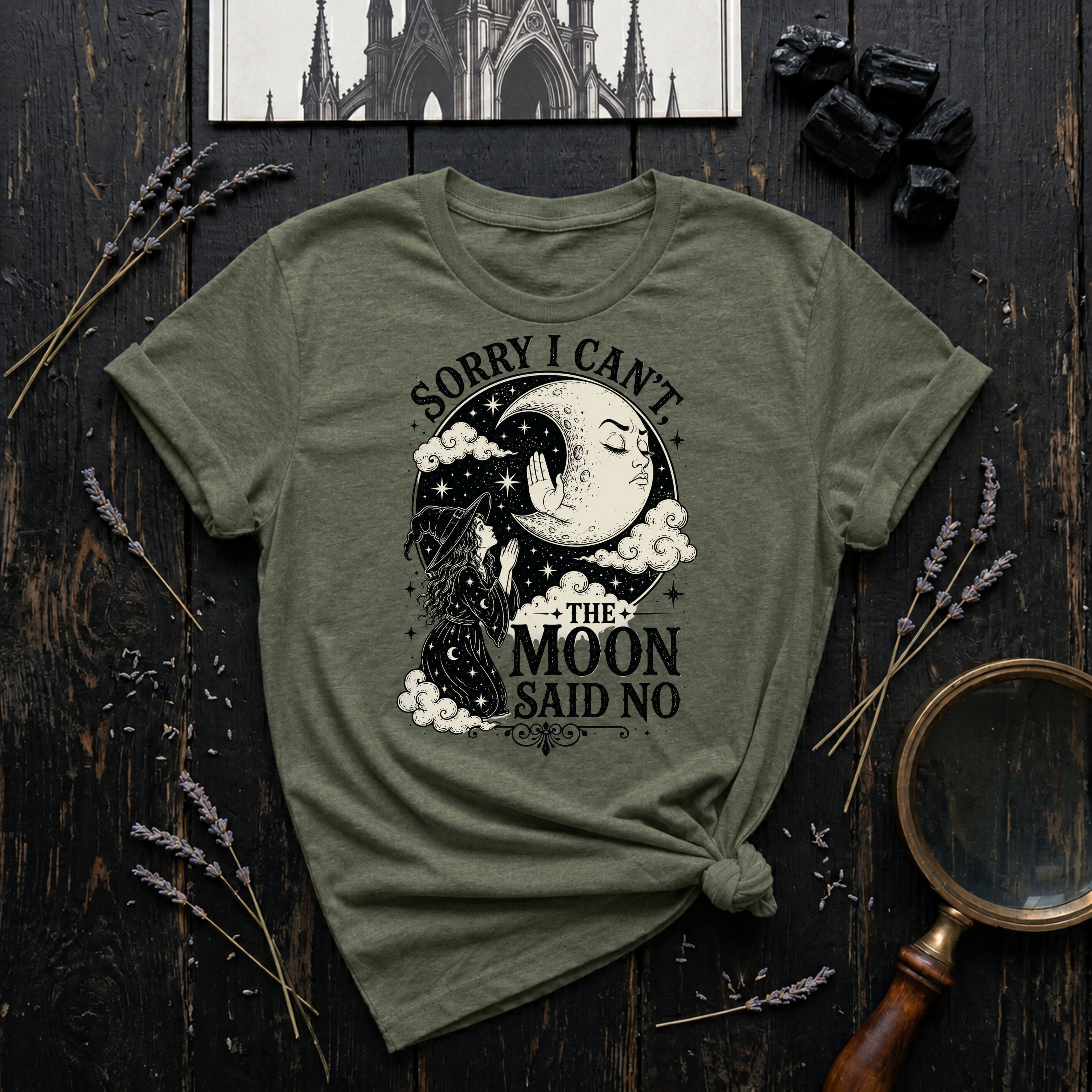 Sorry I Can't, The Moon Said No T-Shirt
