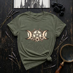 Wiccan Triple Moon Pentacle T-Shirt