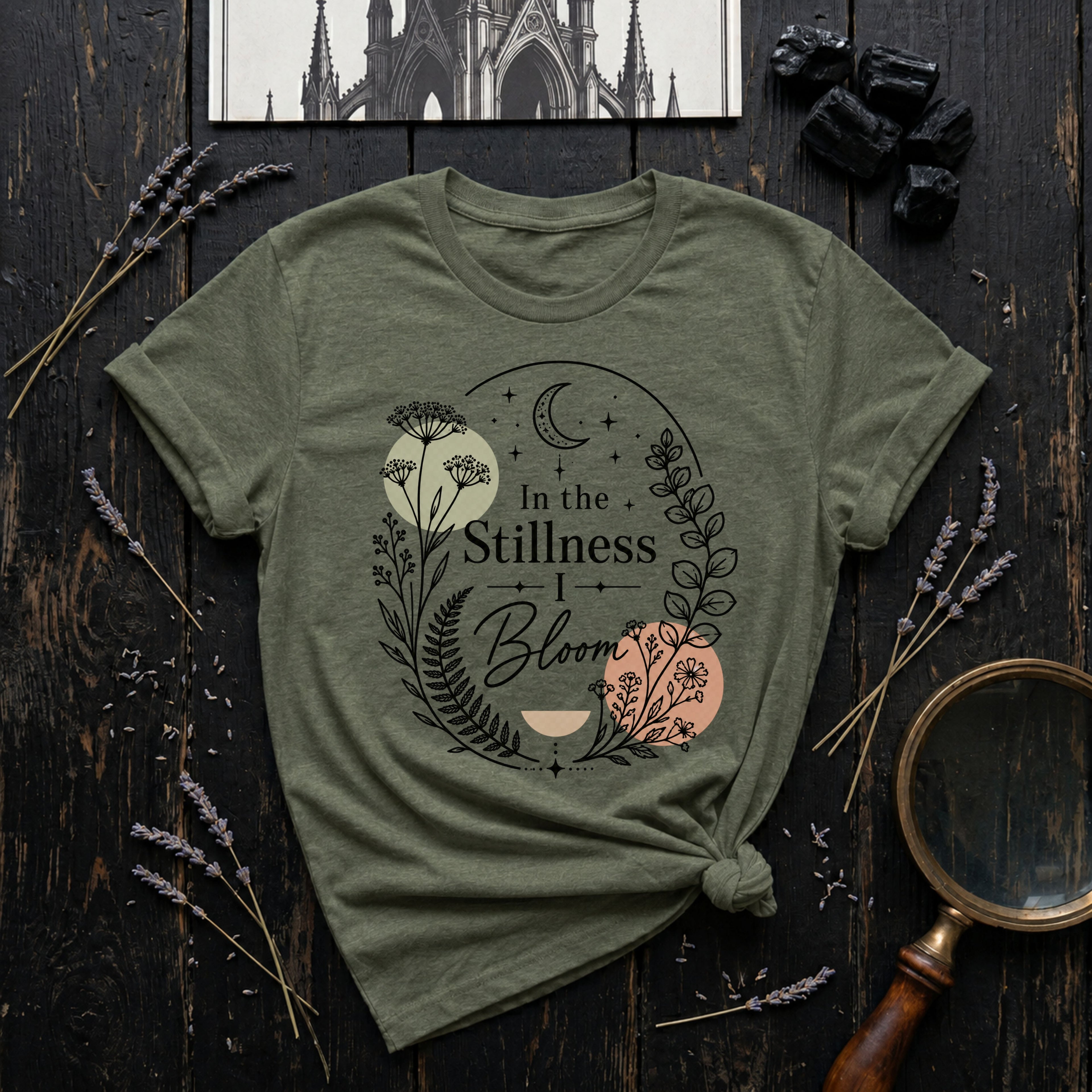 In the Stillness I bloom T-Shirt