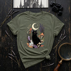 "Cat and Moon 2" T-Shirt