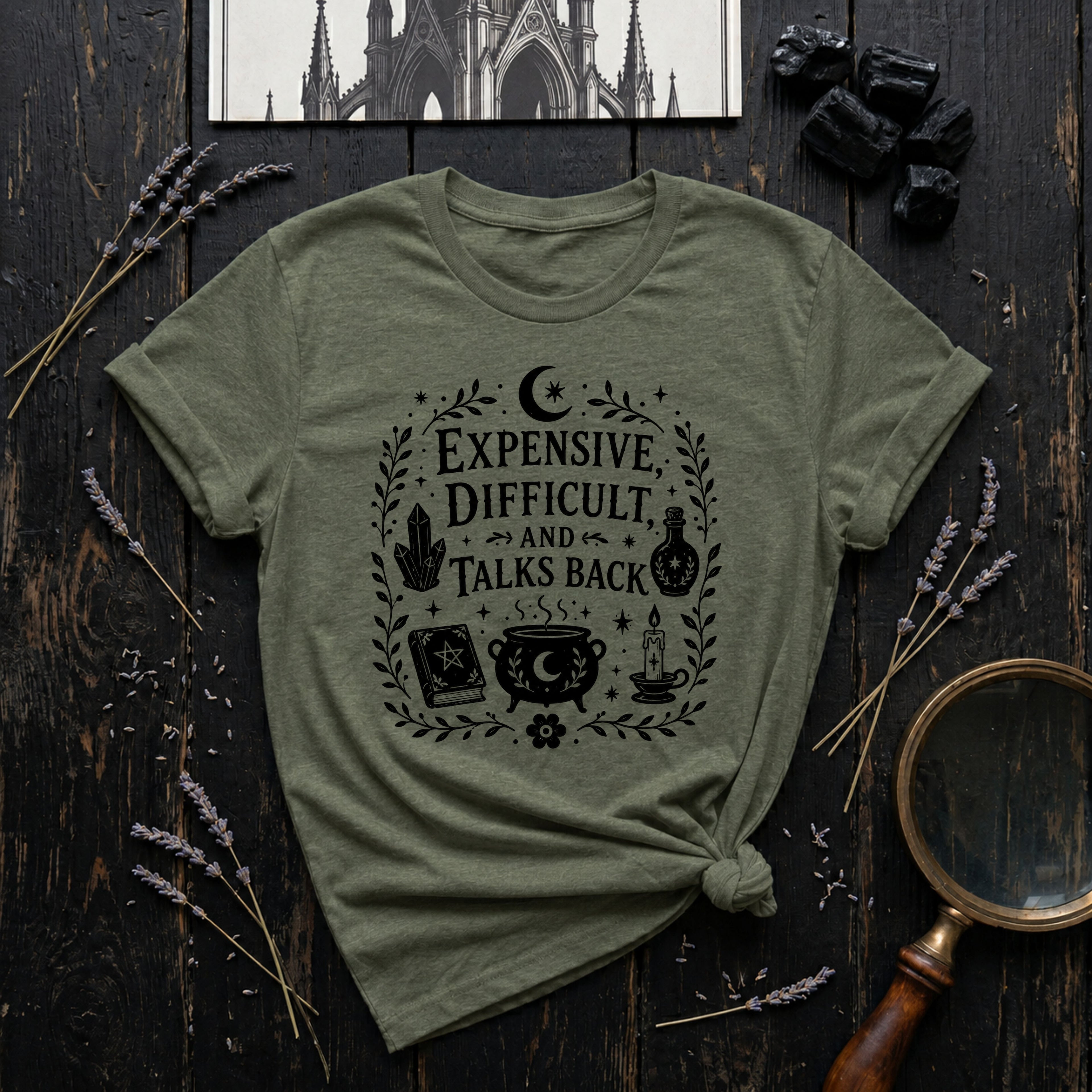 "Expensive, Difficult, and Talks Back" T-Shirt