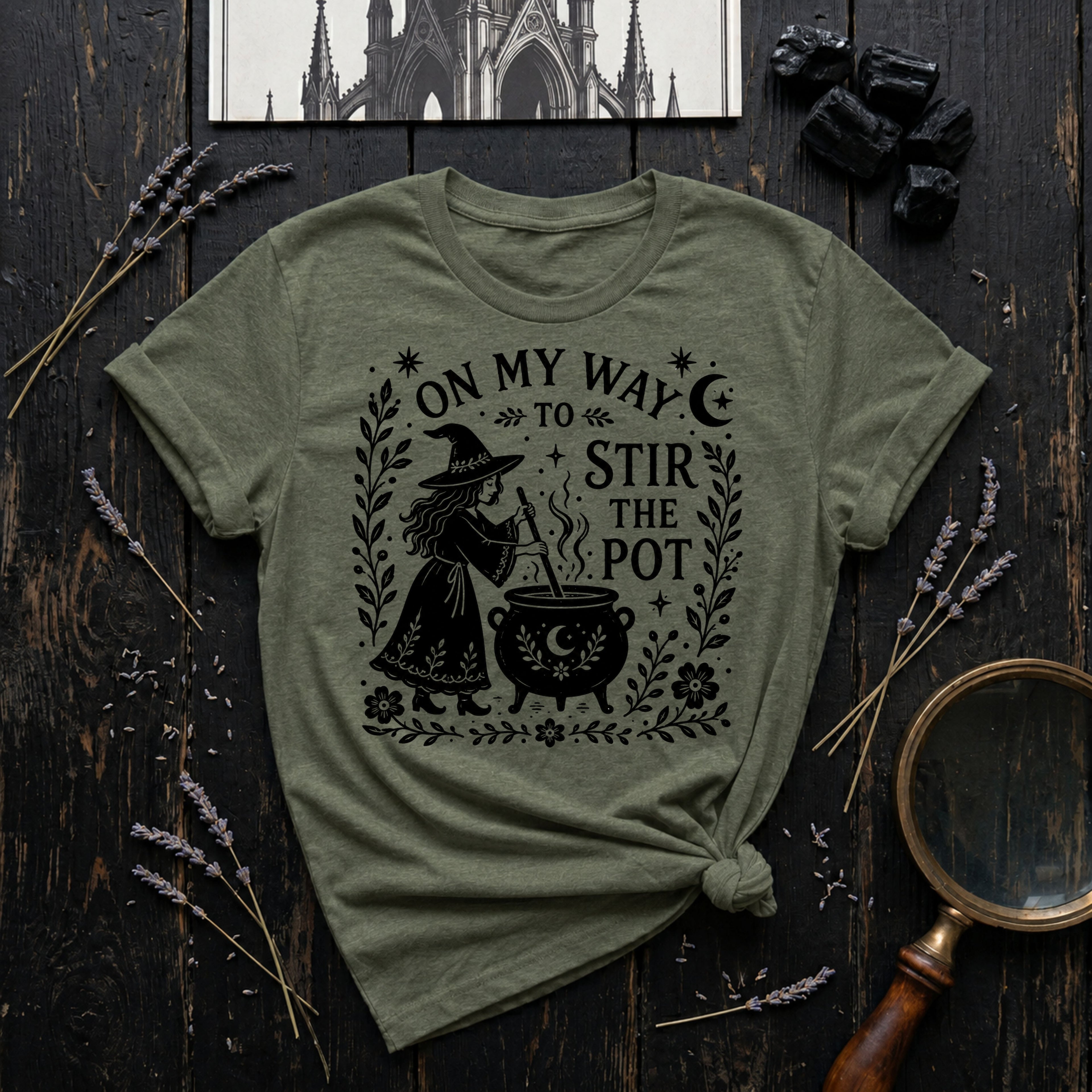 "On My Way to Stir the Pot" - T-Shirt