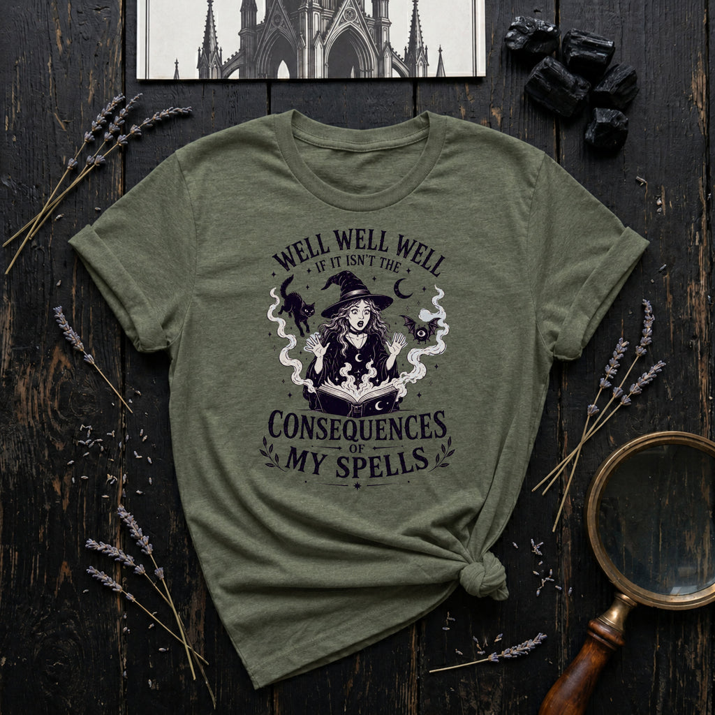 Well, Well, Well If It Isn't the Consequences of My Spells T-Shirt