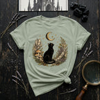 "Cat and Moon 1" T-Shirt