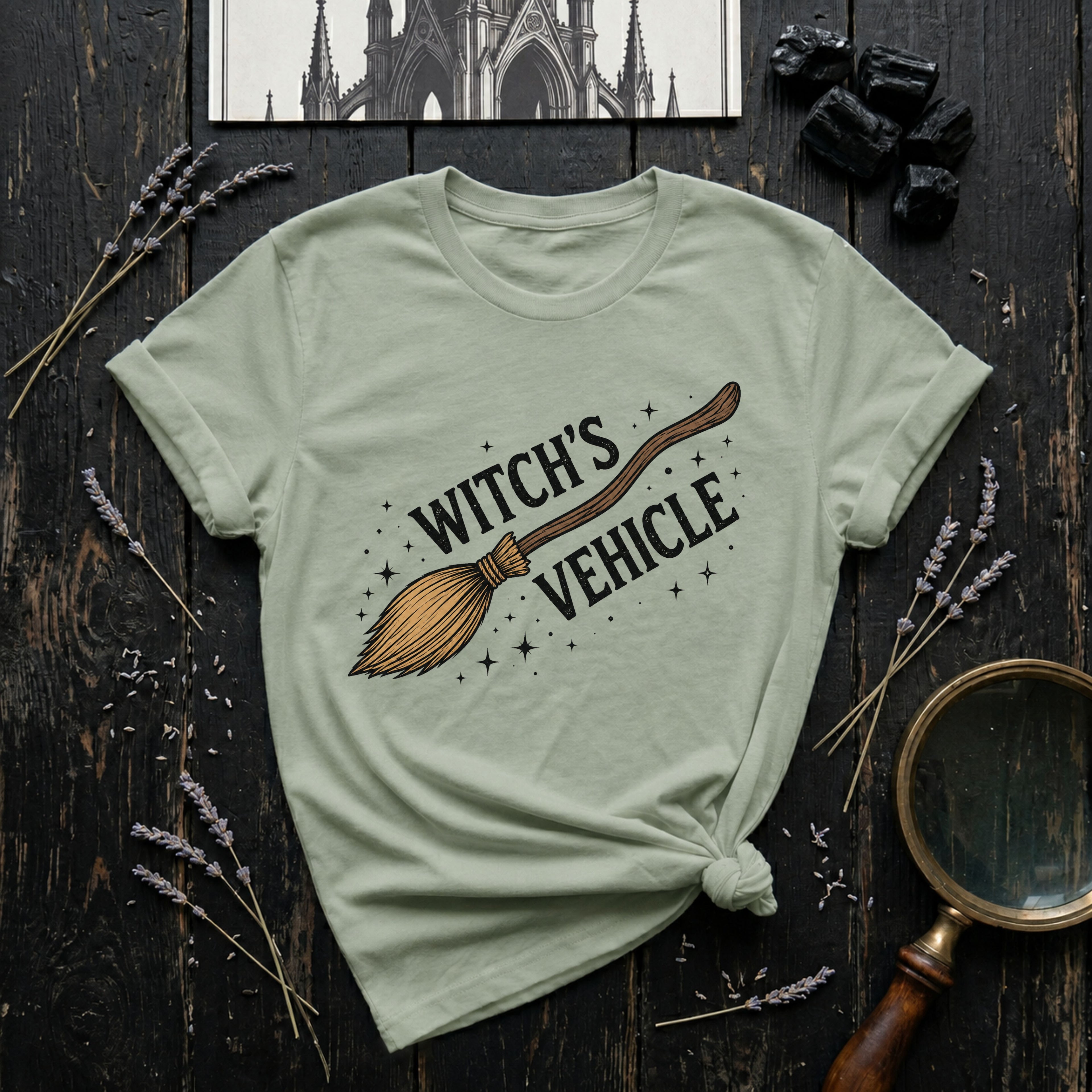 Witch's Vehicle T‑Shirt