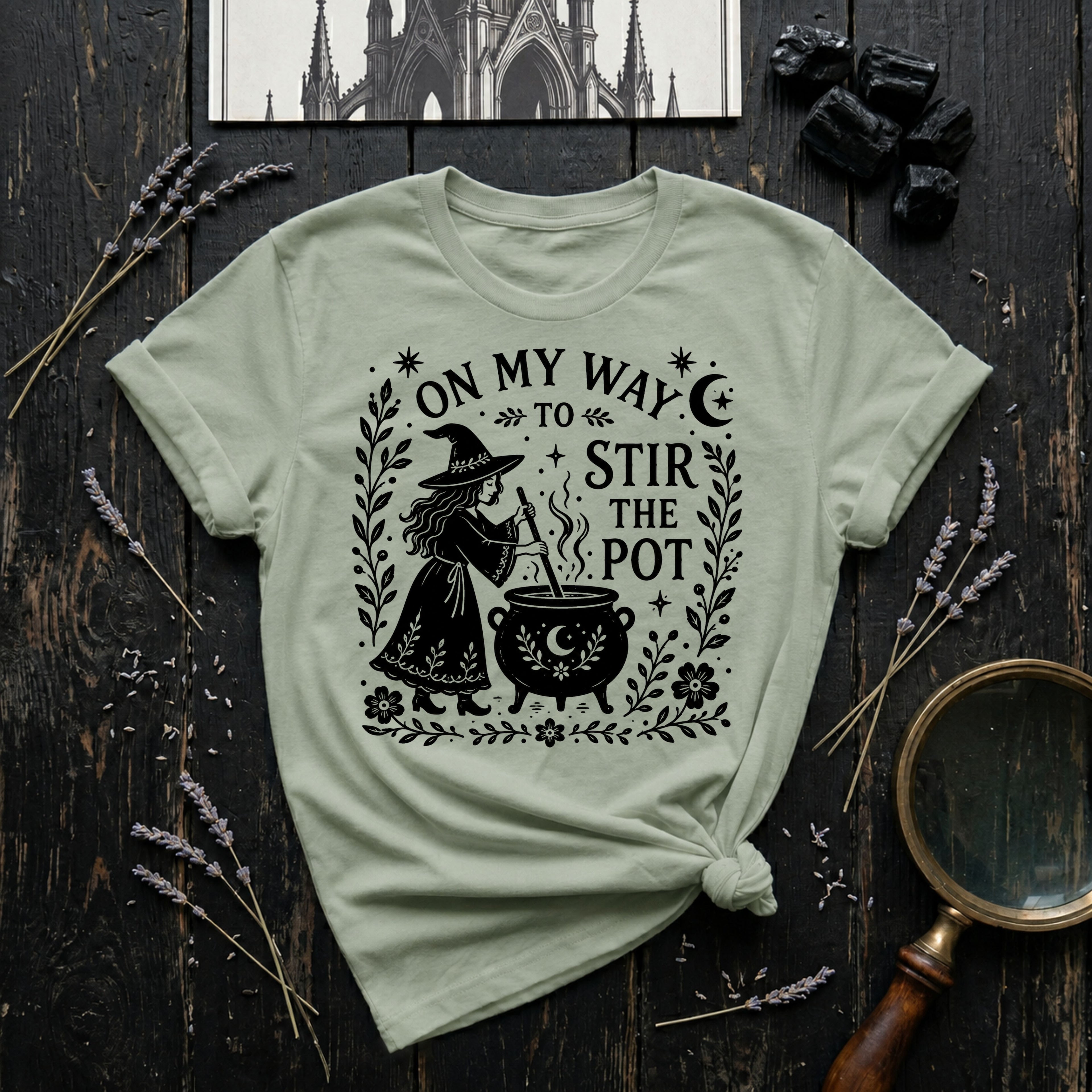 "On My Way to Stir the Pot" - T-Shirt