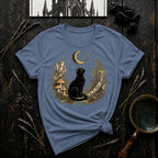 "Cat and Moon 1" T-Shirt