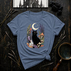 "Cat and Moon 2" T-Shirt