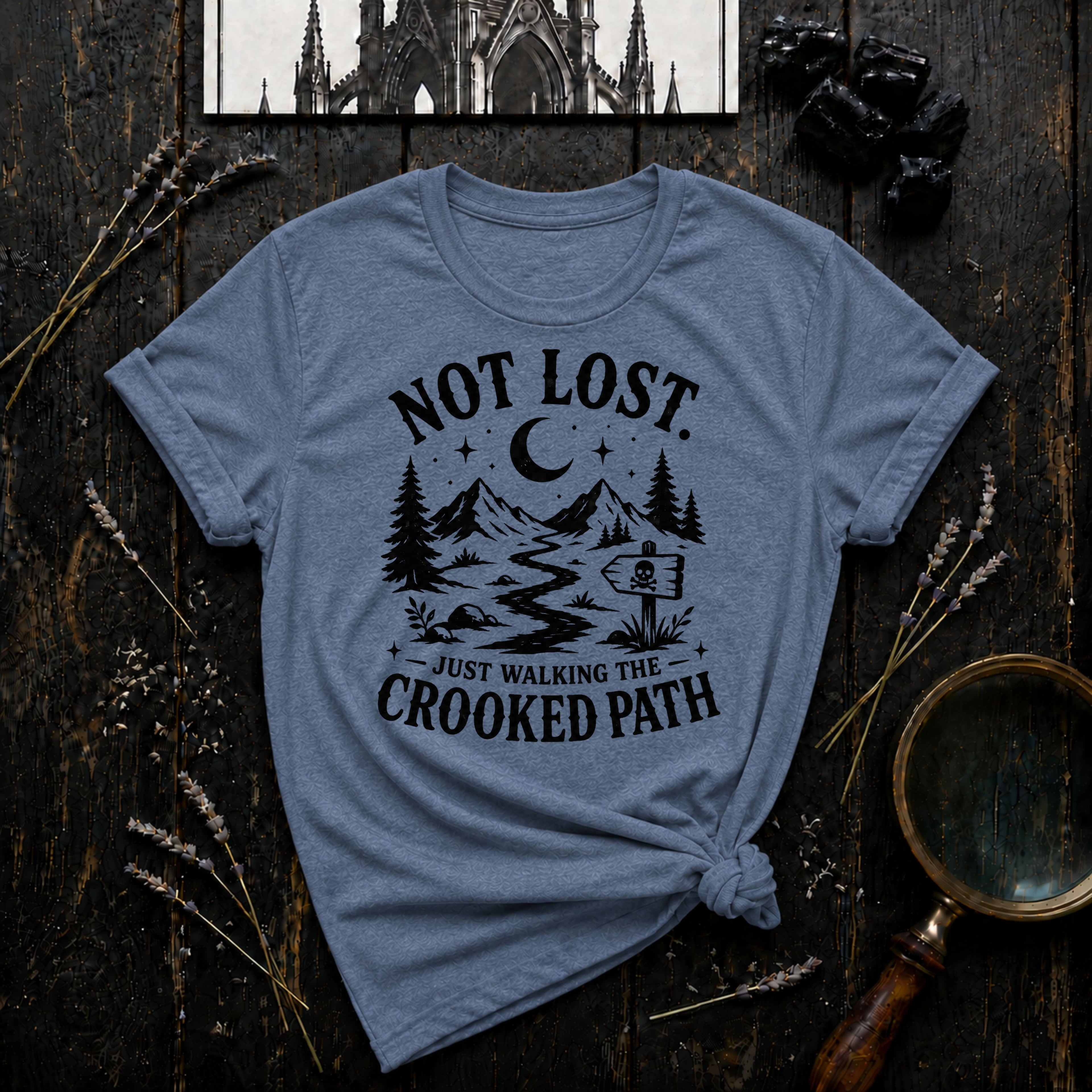 "Not Lost. Just Walking The Cooked Path" T-Shirt