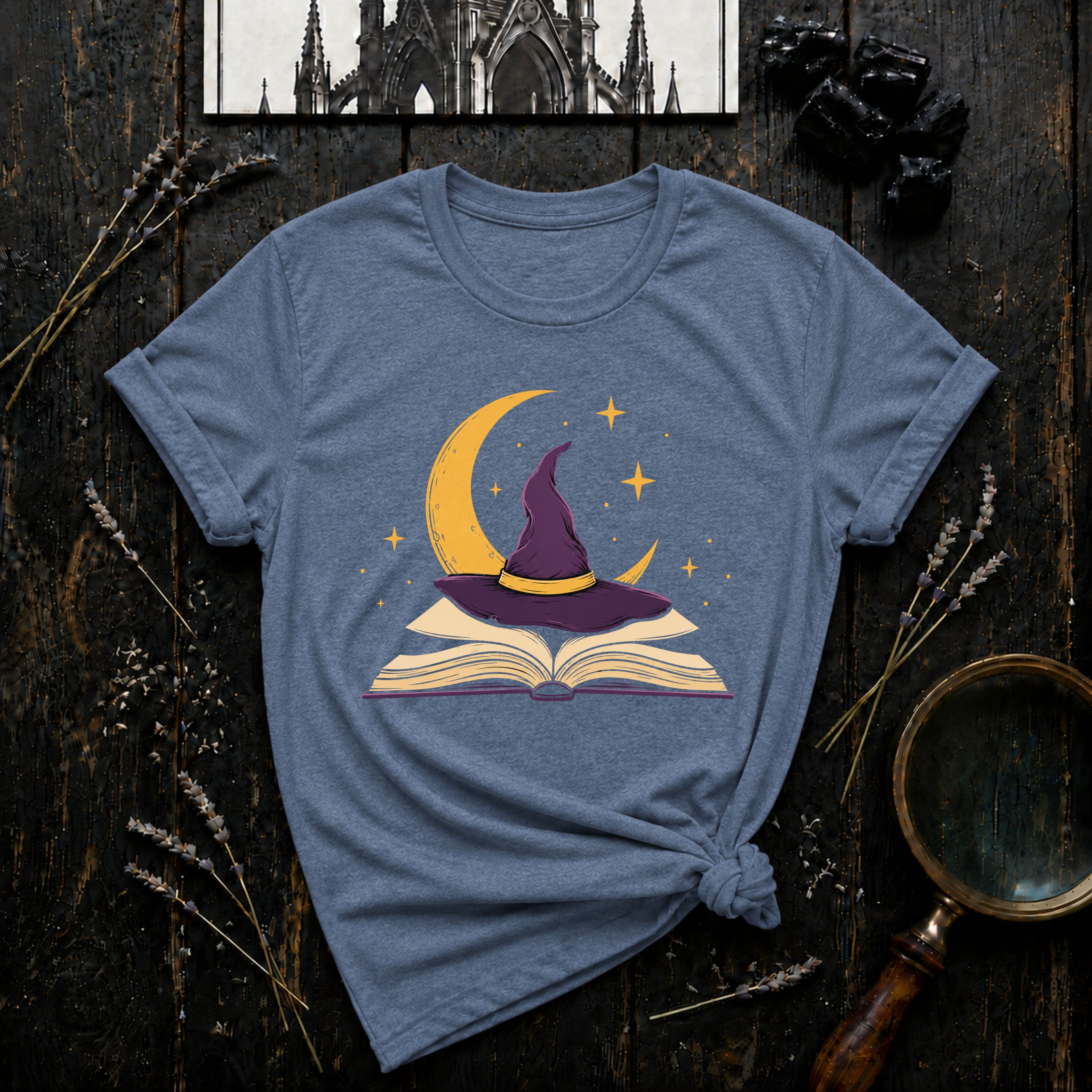 Witch Hat & Moon T-Shirt