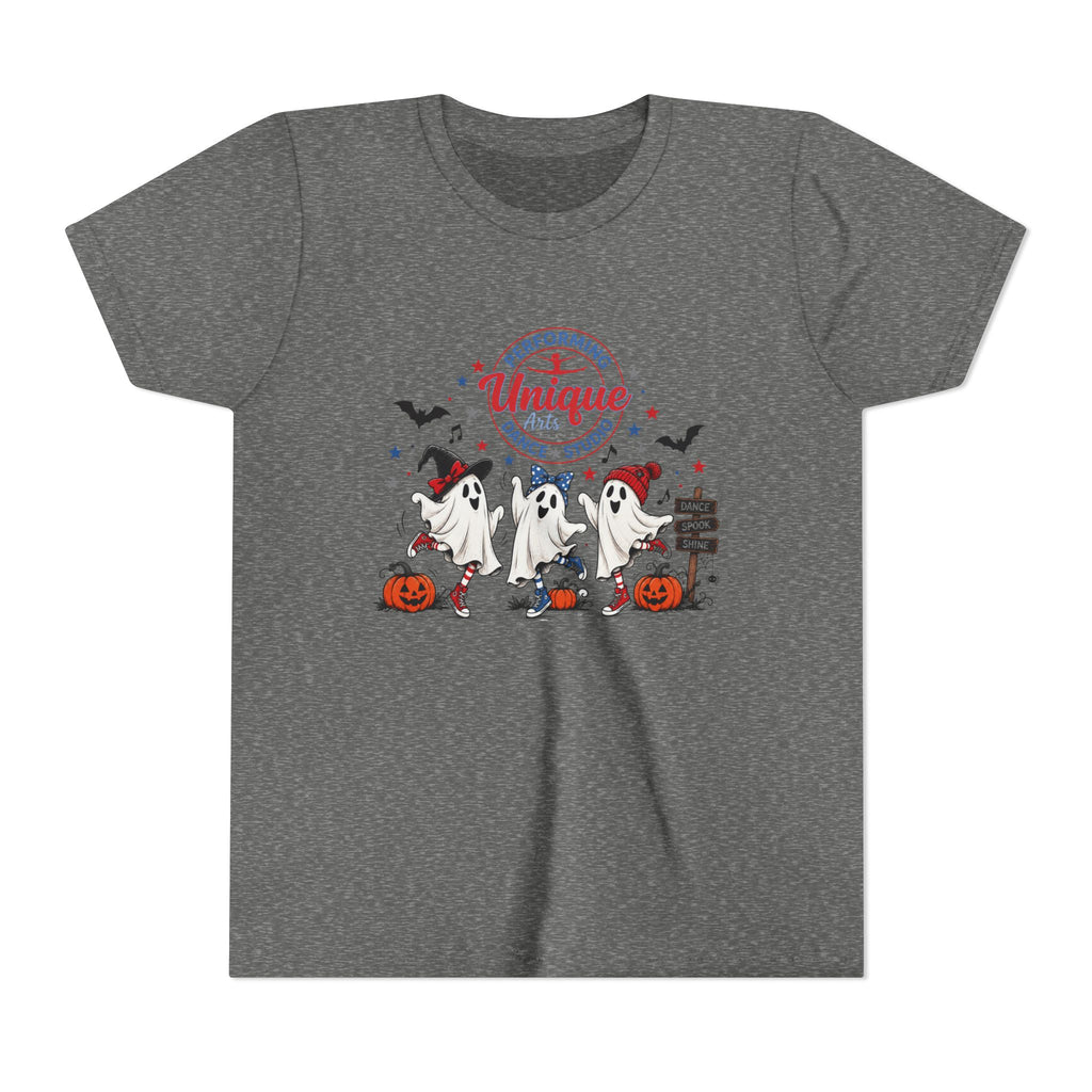 Unique Performing Arts Youth Tee – Ghosts Graphic Shirt