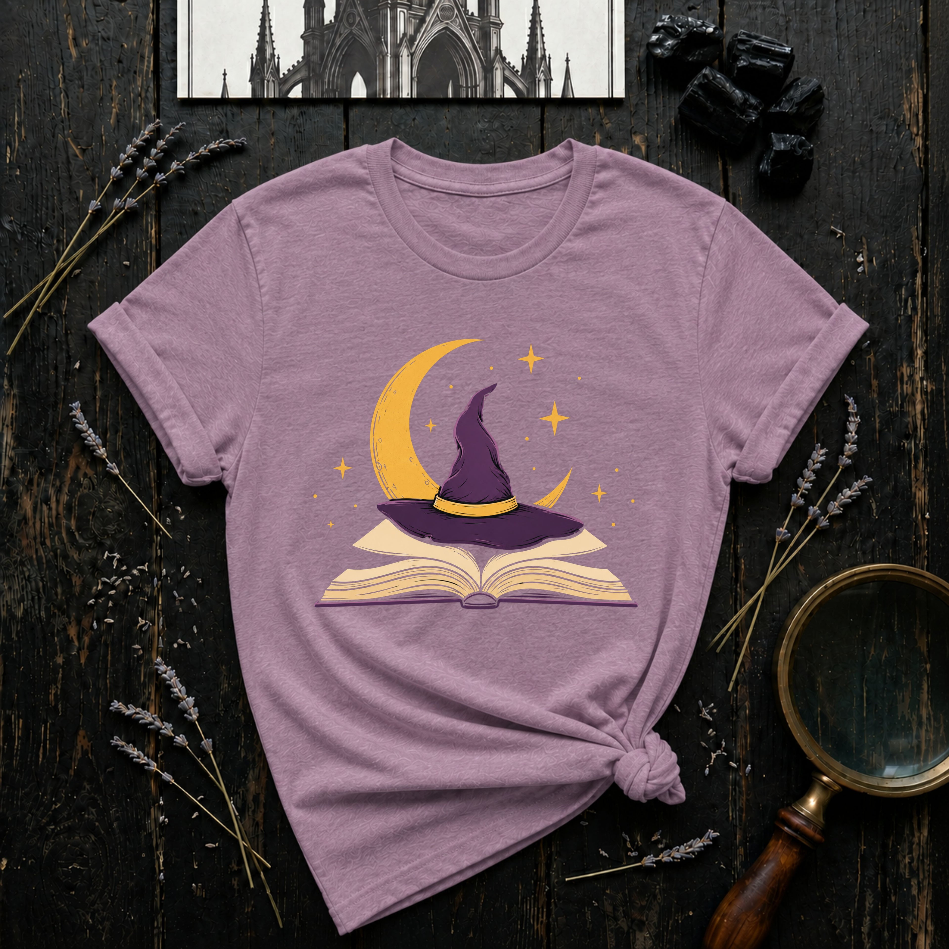 Witch Hat & Moon T-Shirt