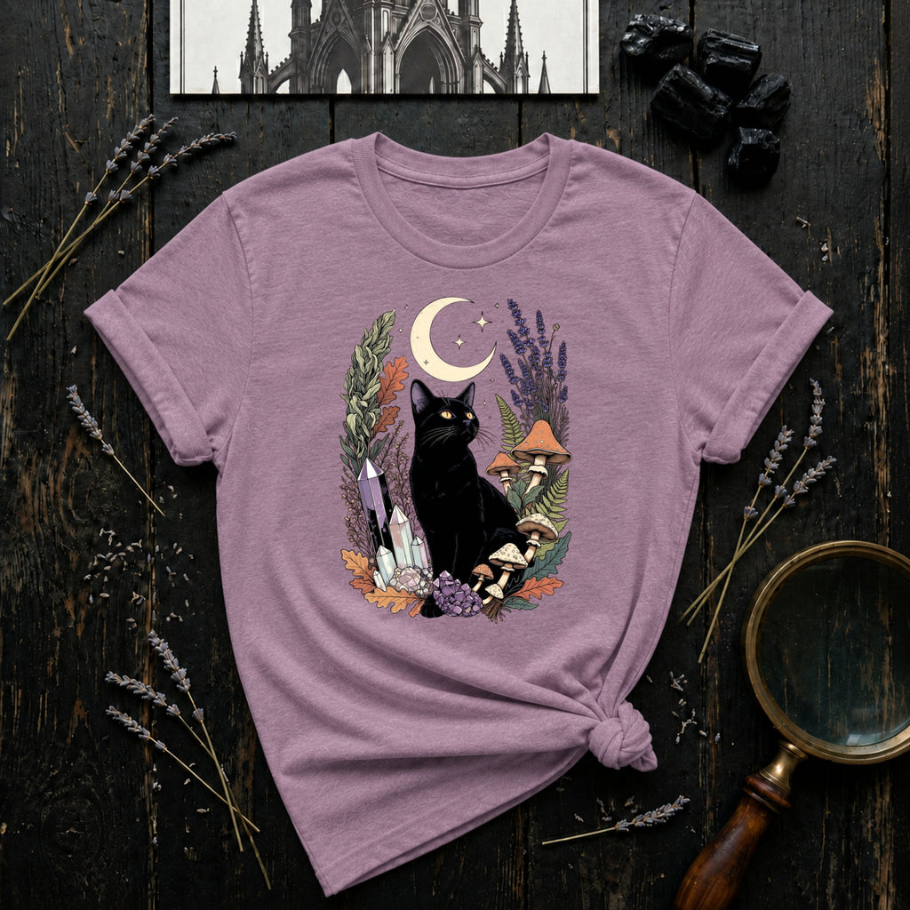 "Cat and Moon 2" T-Shirt