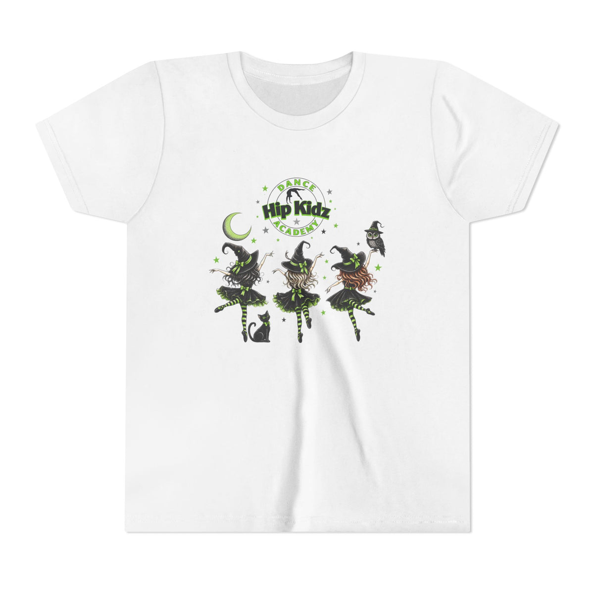 Hip Kidz Dance Youth Tee – Witches Graphic Shirt