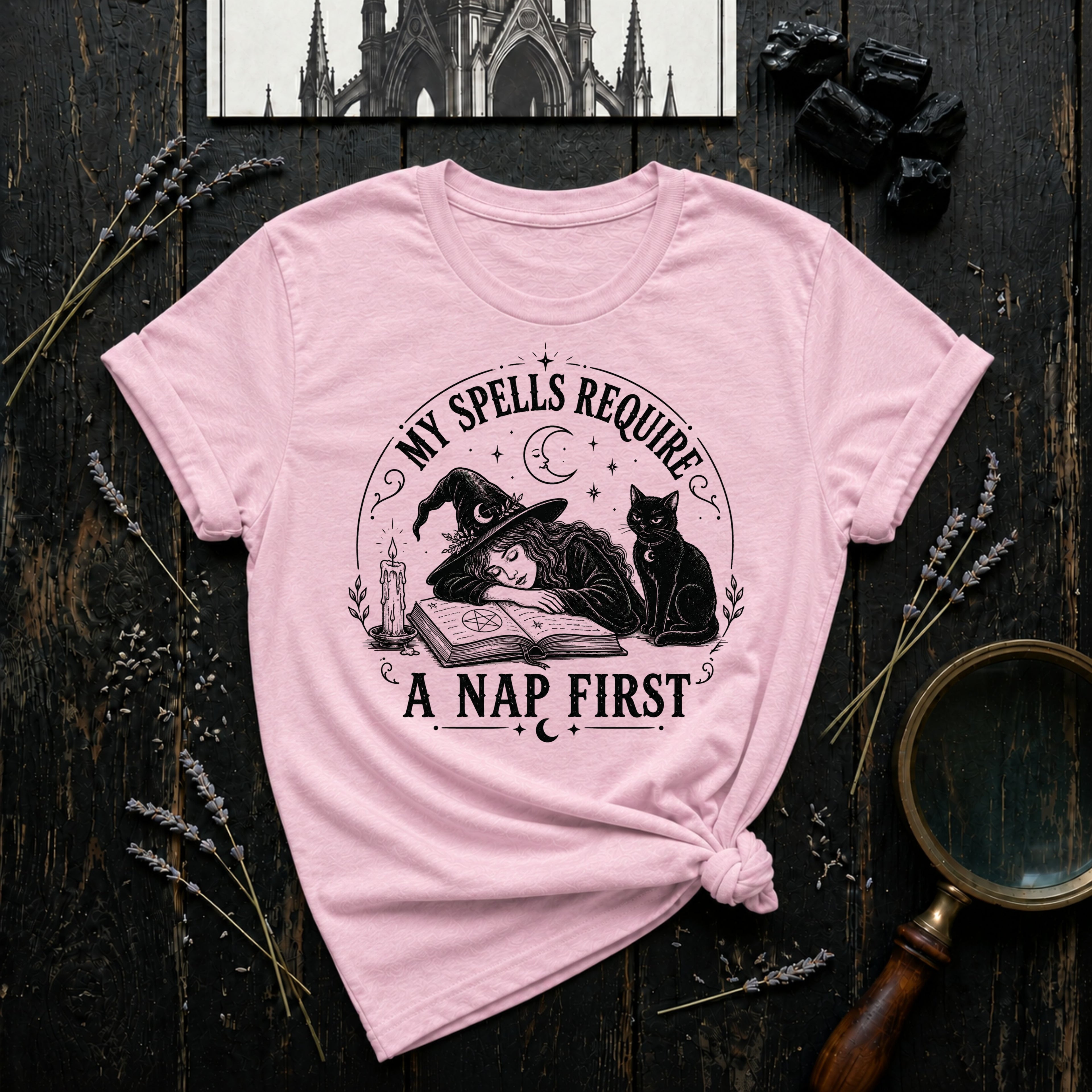 My Spells Require a Nap First T-Shirt
