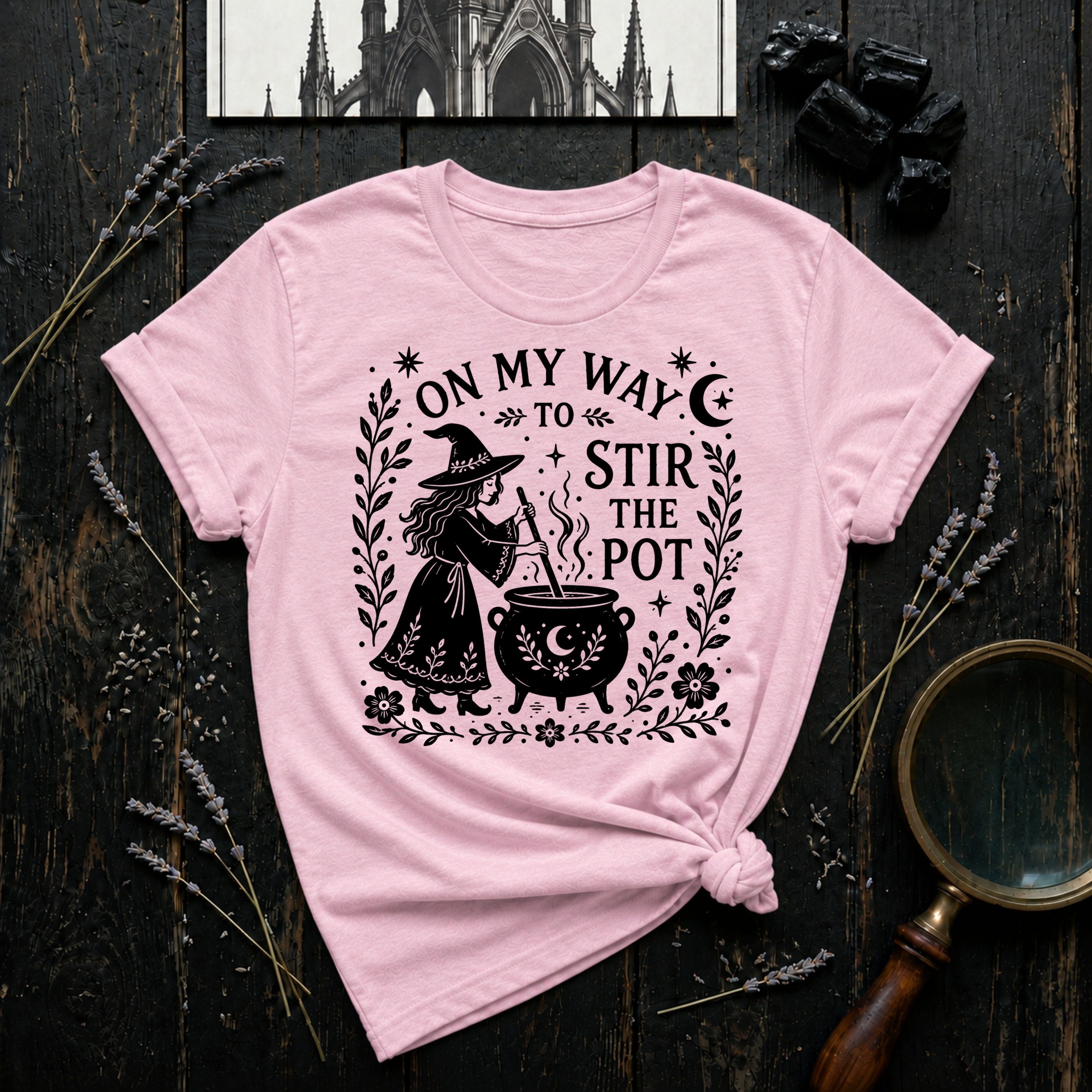 "On My Way to Stir the Pot" - T-Shirt