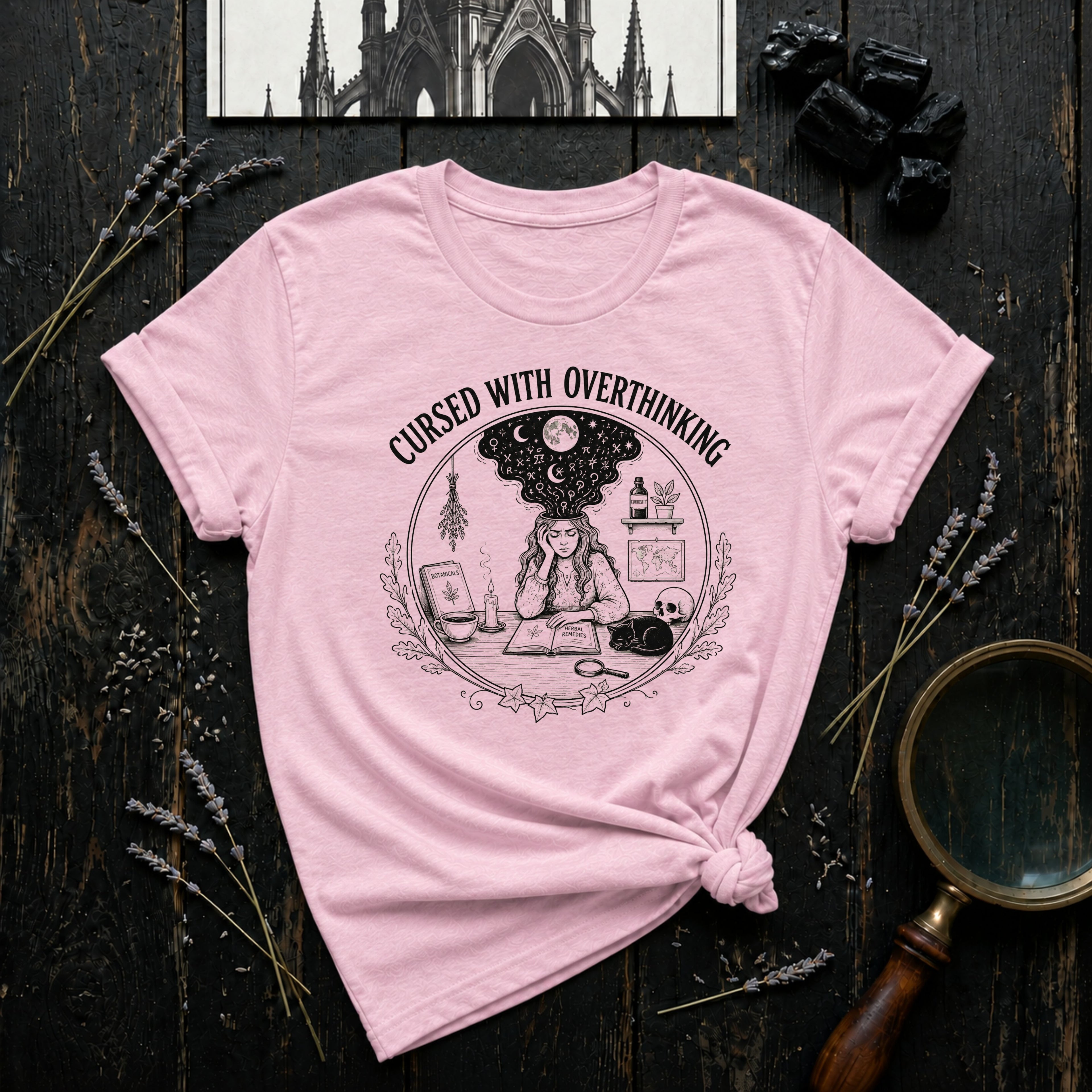 Cursed With Overthinking T-Shirt