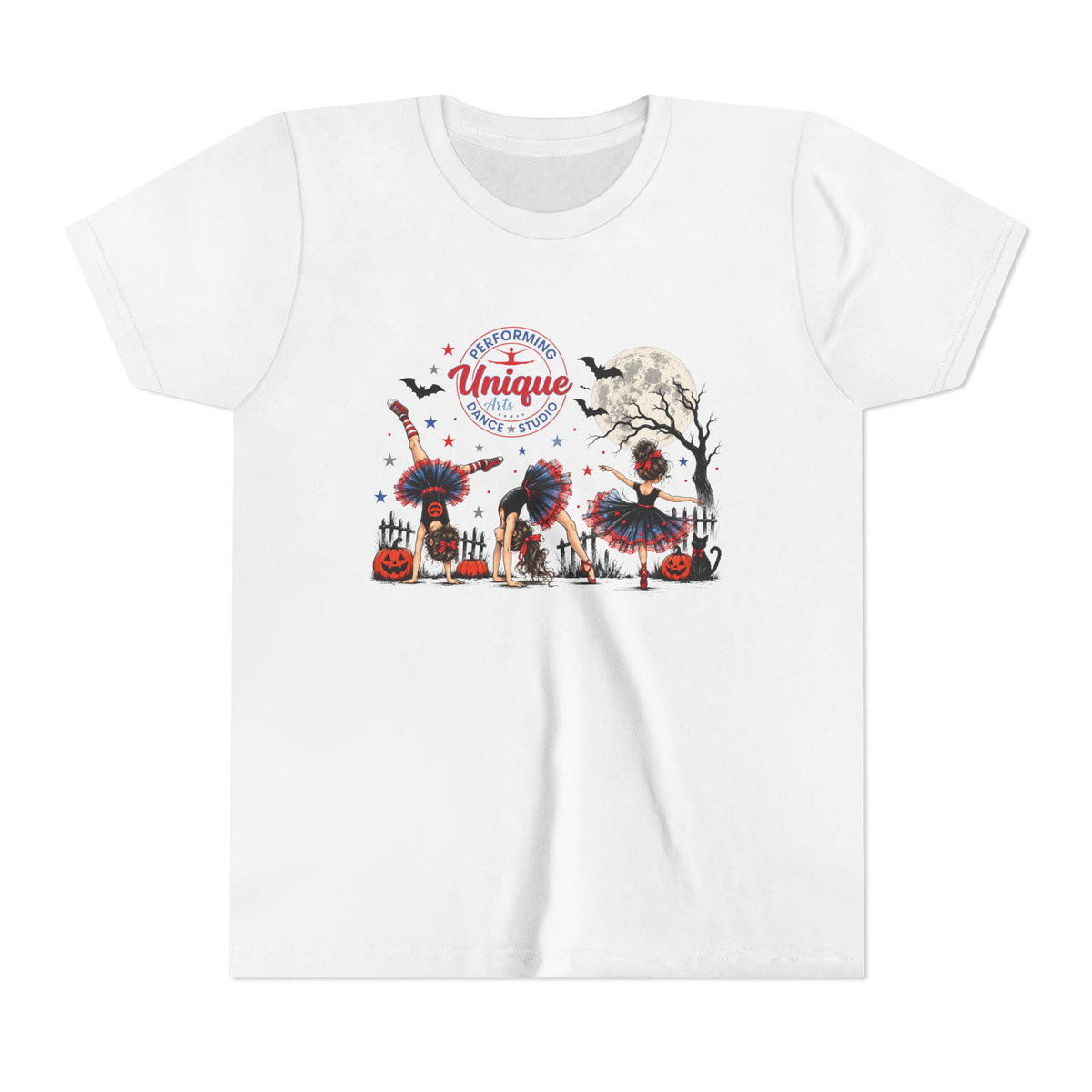 Unique Performing Arts Youth Tee – Kids  Graphic Shirt